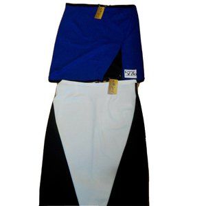 NWT Lot of 2 Solace Stretchy Straight Pencil Skirts